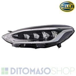 FARO SINISTRO A LED CORNICE CROMATA PER FORD FIESTA 04/2018> HELLA OE L1BB13E015GB
