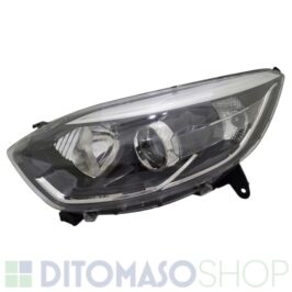 FARO SX 2H1 NERO C/PROFILO CROMATO MOTORINO ELETTRICO PER RENAULT CAPTURE 02/2013> [OE 260601794R]
