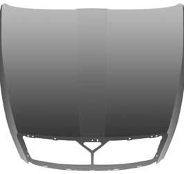 COFANO ANTERIORE PER SKODA OCTAVIA 04/2004>02/2013 [OE 1Z0823031A]