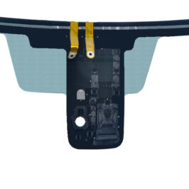 PARABREZZA VERDE RISCALDATO ACUSTICO C/SENSORE +CAMERA PER NISSAN QASHQAI 06/2017>