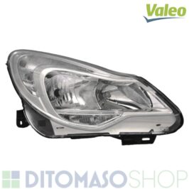FARO DESTRO H7-H1 C/MOTORINO PER OPEL CORSA D 03/2011> VALEO OE 1226124