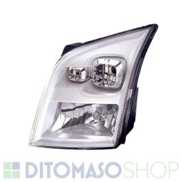 FARO SINISTRO H4 C/MOTORINO 7PIN PER FORD TRANSIT 10/2006> OE 1452504