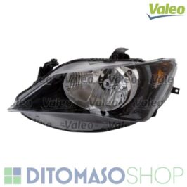 FARO SINISTRO H4 NERO ELETTRICO PER SEAT IBIZA 01/2012>04/2015 VALEO OE 6J1941021E