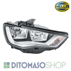 FARO DX H7-H15 C/MOTORINO ELETTRICO PER AUDI A3 3-5 PORTE 04/2012>|A3 SEDAN-CABRIO 01/2013>  HELLA [OE 8V0941004]