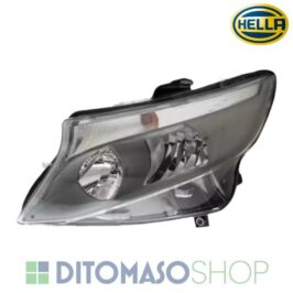 FARO SINISTRO H7-H15 DRL GRIGIO C/MOTORINO PER MERCEDES VITO 03/2014> HELLA OE A4478200061