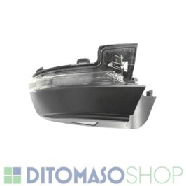 FANALINO RETROVISORE DESTRO C/LUCE CORTESIA+BASE INFERIORE NERA PER SKODA OCTAVIA 03/2013>