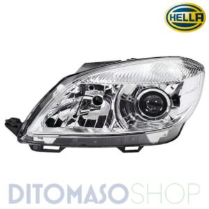 FARO SX H7 C/MOTORINO ELETTRICO PER SKODA FABIA/ROMSTER 04/2010>09/2014 HELLA [OE 5J1941017D]