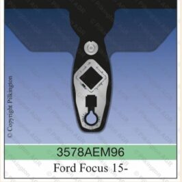 PARABREZZA VERDE ACUSTICO+SENSORE+VIN+SISTEMA ALLARME+BASETTA ROMBO PER FORD FOCUS 01/2011> OE 1931937