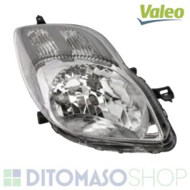 FARO DESTRO H4 NERO C/MOTOTINO PER TOYOTA YARIS 01/2009>12/2010 VALEO OE 811300D350