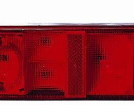 FAN P/SX UNIVERSALE 7 FUNZIONI C/CATADIOTTRO C/LUCE TARGA