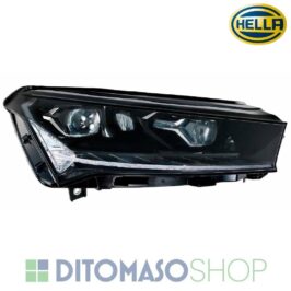 FARO DX A LED C/GRIGLIA RADIATORE ILLUMINATA PER SKODA ENYAG 01/2020> HELLA OE 5LB941016B