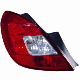 FANALE POSTERIORE DX BIANCO/ROSSO PER OPEL CORSA D 5PORTE 10/2006>12/2013 [OE 1222137]