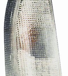 LENTE FANALINO ANTERIORE SX BIANCA Y10 06/1985>10/1992