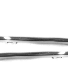 KIT MODANATURE PARAURTI ANTERIORE CROMATE DX+SX PER PEUGEOT PARTNER-RANCH 01/2012> OE 1608322980