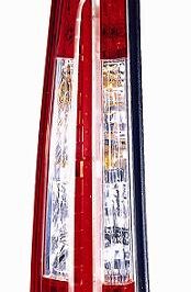 FANALE POSTERIORE SX LED BIANCO ROSSO PER FORD FOCUS C-MAX 03/2007-08/2010 [OE 1492760]