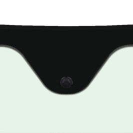 PARABREZZA INCAPSULATO VERDE C/FINESTRELLA PER FIAT 500 X 10/2014> ORIGINALE OE 52022884