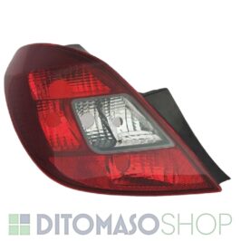 FANALE POSTERIORE SINISTRO FUME' PER OPEL CORSA D 5PORTE 10/2006>12/2013 OE 93196753