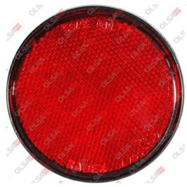 CATADIOTTRO 60 MM ADESIVO ROSSO