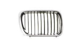 GRIGLIA RADIATORE DX CROMATA/NERA PER BMW SERIE 3 E36 09/1996>04/1998 [OE 51138195152]