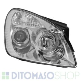 FARO DESTRO H7-H1 ELETTRICO CROMATO PER KIA CARENS 01/2006> OE 921021D020