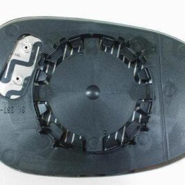 VETRO SPECCHIO DX AZZURRATO C/PIASTRA ELETTRICO ASF PER BMW S3 E90/E91 2008>-E92 10/2006>-E93 03/2007>