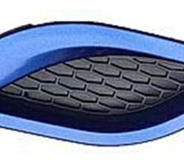 GRIGLIA PARAFANGO ANTERIORE DX C/MODANATURA BLU PER MASERATI QUATTROPORTE 01/2013> OE 670013529