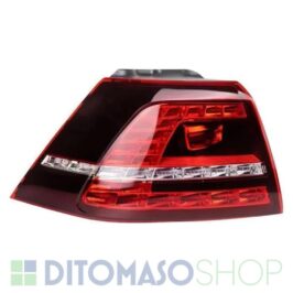 FANALE POSTERIORE SX ESTERNO BIANCO/ROSSO A LED PER VW GOLF 7 GTI-GTD 10/2012> [OE 5G0945207]