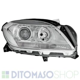 FARO DESTRO 2H7 CROMATO C/MOTORINO PER MERCEDES CLASSE M W166 10/2011> OE A1668208461