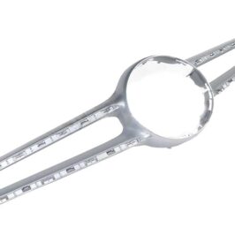 MODANATURA GRIGLIA RADIATORE ARGENTO PER MERCEDES CLASSE E W212 AVANTGARDE 03/2013> OE A2128851422