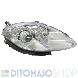 FARO DESTRO 2H1 CROMATO C/INDICATORE BIANCO+MOTORINO PER FIAT BRAVO 01/2007> OE 51937395001