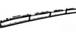 GRIGLIA PARAURTI ANTERIORE PER AUDI A3 3/5 PORTE 04/2012> [OE 8V3807647]