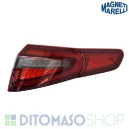 Fanale posteriore destro esterno a LED Marelli per Alfa Romeo Stelvio dal 01/2017 in poi, OE 50535804, cod. 7Q7W9, ricambio auto ditomasoshop