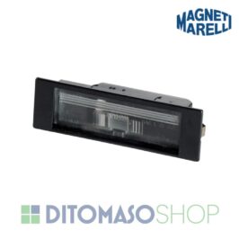 Fanale targa Marelli per Alfa Romeo 159 dal 12/2005 in poi e Giulietta dal 05/2010 in poi, OE 517134000, cod. X92M7 – ditomasoshop