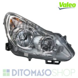 faro anteriore destro h7-h1 con motorino elettrico opel corsa d 10/2006> valeo oe 1216188 cod. c7m6n ditomasoshop