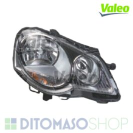 faro anteriore destro h7-h1 nero con motorino elettrico vw polo 07/2005>08/2009 valeo oe 6q1941008at cod. zp86q ditomasoshop