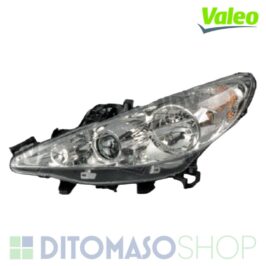 faro anteriore sinistro 2h7-h1 fbl con motorino elettrico peugeot 207 04/2006> valeo oe 620896 cod. r3bns ditomasoshop
