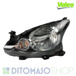 faro anteriore sinistro h4 con motorino elettrico toyota aygo 05/2005>12/2013 valeo oe 811700h010 cod. qhdqq ditomasoshop