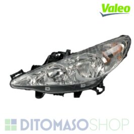 faro anteriore sinistro h7-h1 elettrico peugeot 207 04/2006> valeo oe 620895 cod. zy4mp ditomasoshop