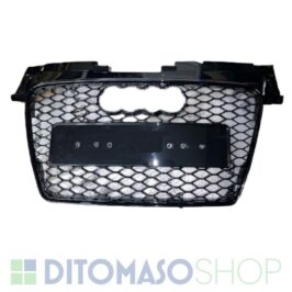 Griglia radiatore silver-nera a nido d’ape per Audi TT e TTRS dal 2008, ricambio carrozzeria OE 8J0853651Y9E – DITOMASOSHOP