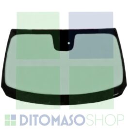 Parabrezza incapsulato verde acustico con sensore e VIN per Alfa Romeo Stelvio dal 01/2017 in poi, OE 50535235, cod. W9Y8Q, ricambio auto ditomasoshop