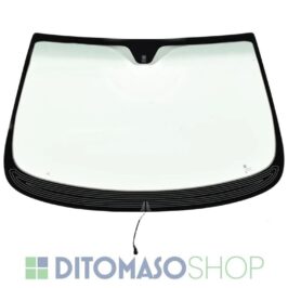 Parabrezza riscaldato coatizzato con fascia grigia originale per Alfa Romeo 159 dal 12/2005 in poi, OE 505165510, cod. 6WK1Z – ditomasoshop
