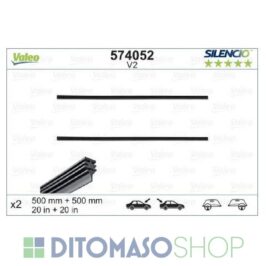 refil spazzola tergicristallo v2 500 mm cod. Y1BM7 ditomasoshop