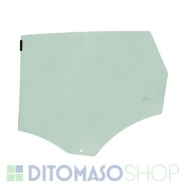 Vetro scendente porta posteriore sinistro verde per Alfa Romeo 159 SW dal 12/2005 in poi, OE 606882540, cod. H933B – ditomasoshop