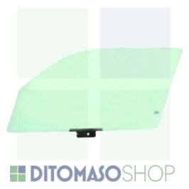 Vetro scendente porta sinistra (SX) verde per Alfa Romeo 145 06/1994>, codice B5V52, ricambio aftermarket OE 605707890 – DiTomasoShop