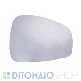 Vetro specchio retrovisore sinistro termico con piastra per Alfa Romeo Stelvio dal 01/2017 in poi, cod. PVYGX, ricambio auto ditomasoshop